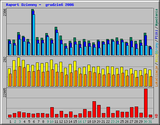 Raport Dzienny -  grudzie 2006