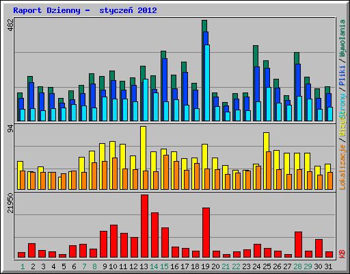 Raport Dzienny -  stycze 2012