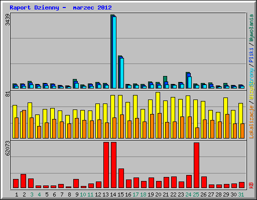 Raport Dzienny -  marzec 2012