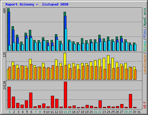 Raport Dzienny -  listopad 2020