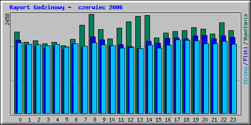 Raport Godzinowy -  czerwiec 2006