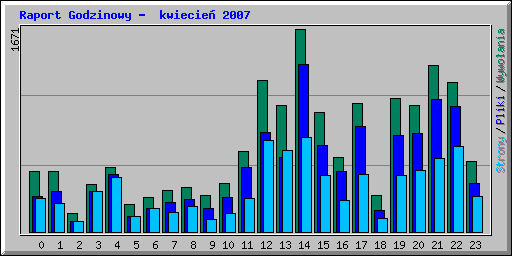 Raport Godzinowy -  kwiecie 2007