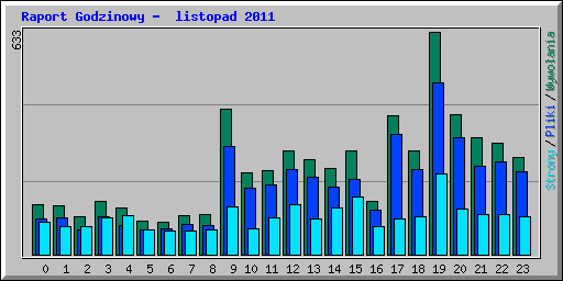 Raport Godzinowy -  listopad 2011