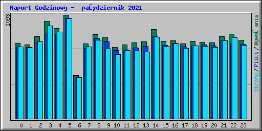 Raport Godzinowy -  październik 2021